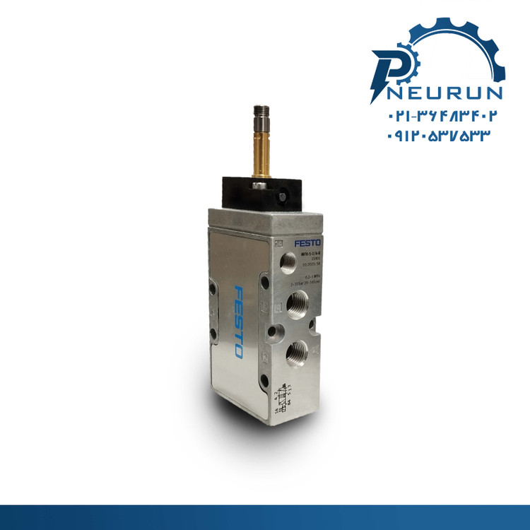 MFH-5-1/4 شیر برقی 2-5 1/4 Festo