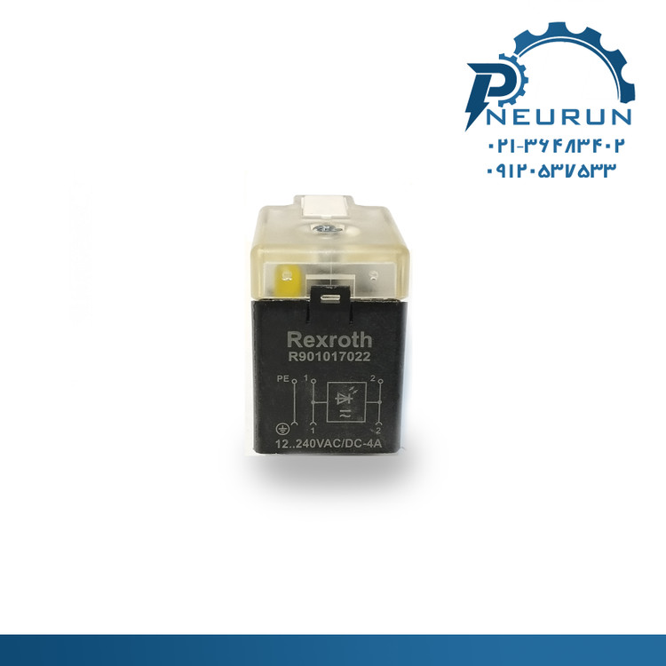 رله سوکتدار Rexroth مدل R901017022 | ولتاژ 12 تا 240VAC/DC